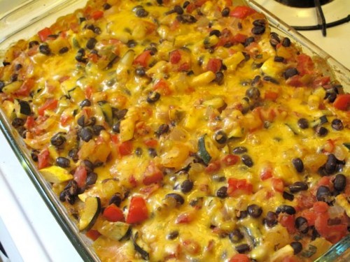 black bean casserole