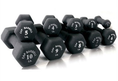 Black+Neoprene+Dumbbell
